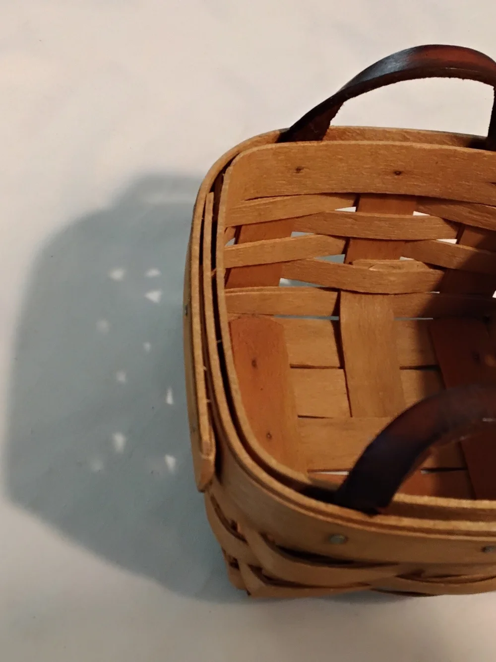 Longaberger Sweet Basil Basket 5 X 5 X 3